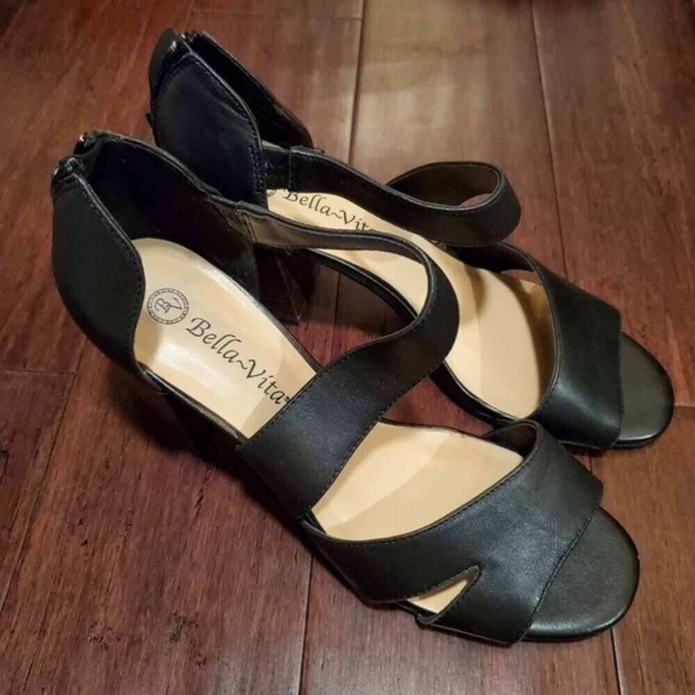 Black Leather Heels wedding guest